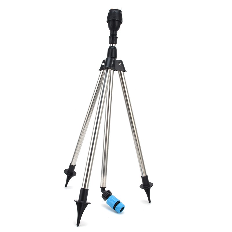 360‑Degree Rotating Sprinkler Automatic Watering Sprinkler with Tripod for Garden