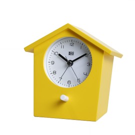 KOOKOO EarlyBird Yellow, birdsong alarm clock (original field recordings) or a three-tone gong