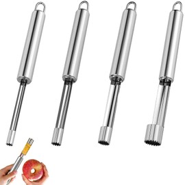 4 Different Sizes Apple Corer Apple Corer Apple Corer Apple Core Cutter Is A Great Helper For Cutting Fruits, Apple Cutter For Apples And Pears Exfoliating Hawthorn Red Date Cherry