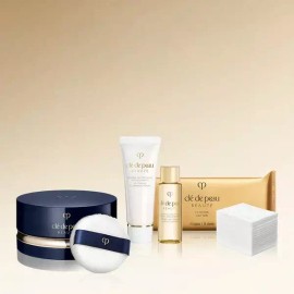 Cle de Peau Beaute [끌레드뽀 보떼](강남점)[단독] 트렌스루센트 루스 파우더 N M 스몰 세트 [Clé de Peau Beauté] (Gangnam Branch) [Exclusive] Translucent Loose Powder N M Small Set [1 light]