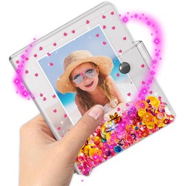 Small Photo Album 2x3 for Instax Mini Series Instant Film, 3 Inch Mini Photo Album for Polaroid Snap, SocialMatic Instant Cameras & Zip Printer, Gift for 3~10 Year Old Girl(Holds 60 Photos)