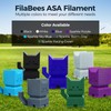 FilaBees ASA Filament 1.75mm Blue, ASA 3D Printer Filament, Heat