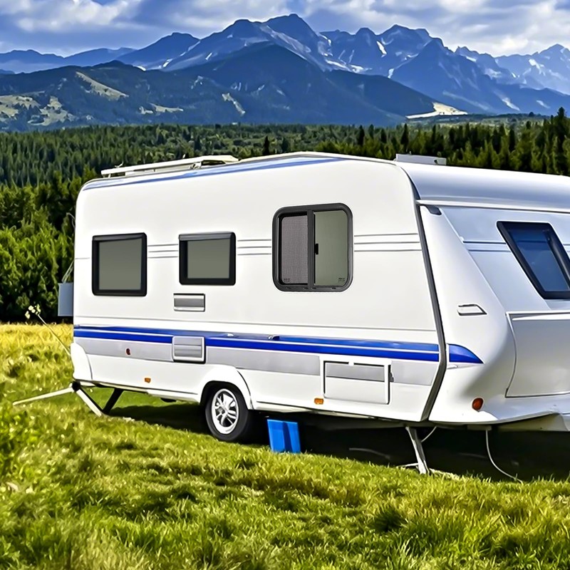 VEVOR Horizontal RV Window, 24" W x 20" H Tinted