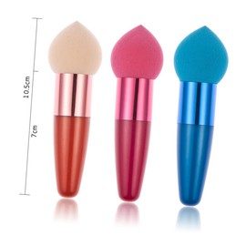 Ipetboom 6pcs Beauty Makeup Powder Blender Sponge Natural Material Brush Tools Skin