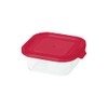Pyrex CP-8613 Storage Container, 16.9 fl oz (480 ml), Square,