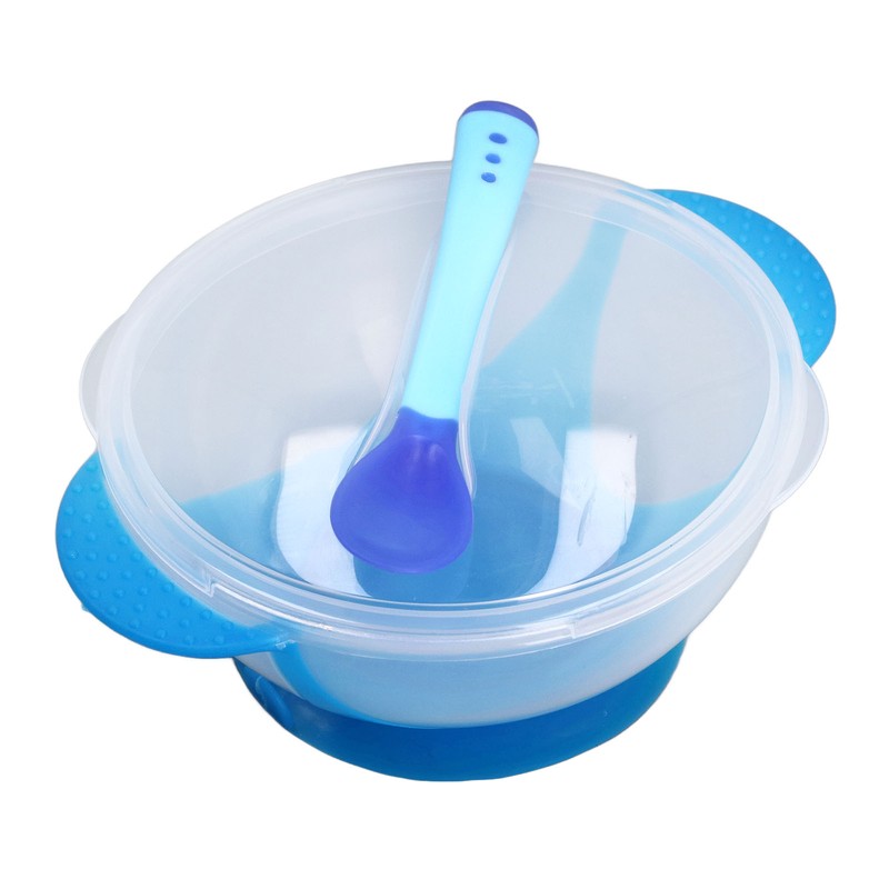 Baby Feeding Tools Set Newborn Baby Bowl and Spoon Set