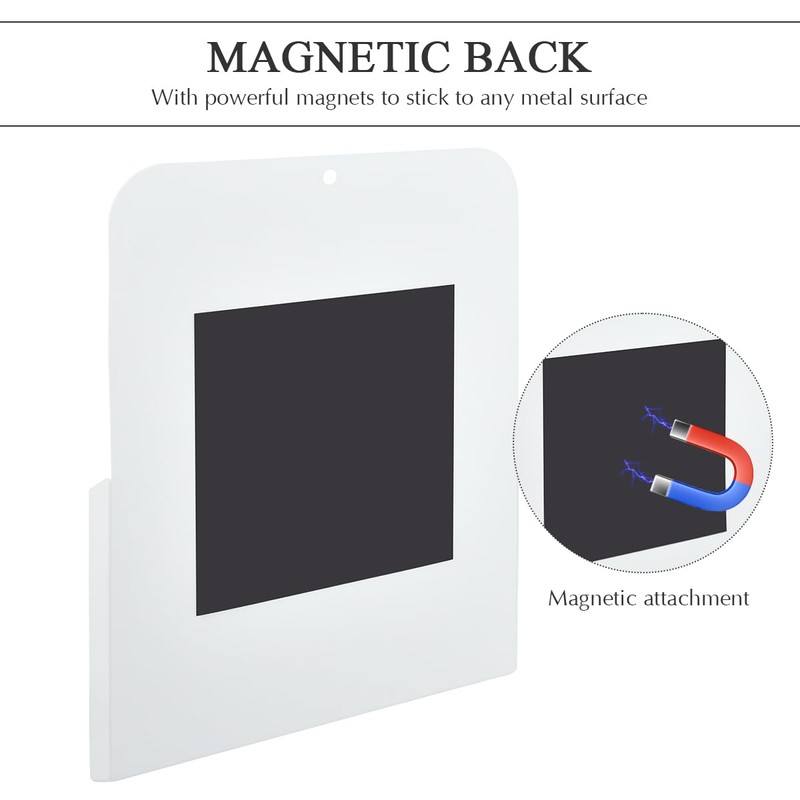 MVQPER Pack of 2 Magnetic Pen Holders, Magnetic Newspaper Holder,