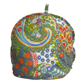 Shubhlaxmifashion Paisley Print Multi Decorative Tea Cosy Vintage Creative Printed Cotton Tea Cozy