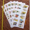 Decoupage Paper Pack (20 Sheets 10x15cm) Vintage Fashion Disco FLONZ