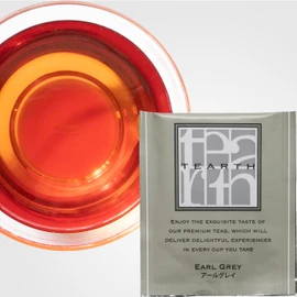 TEARTH Decafe Earl Grey Tea Bags, Pack of 28 Individual Packaging