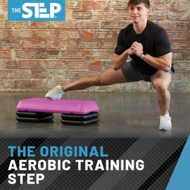 Freestyle STEP The Step Circuit Size Aerobic Platform, Circuit Size Steppers for Exercise with risers for adjustable Home Workout, stair stepper for exercise and home gym