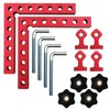QYQRQF 90 Degree Clamp, 2 Sets Corner Clamps 5.5 x