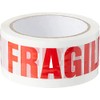 HTUK Clear Tape Brown Tape Fragile Low Noise Printed Tape