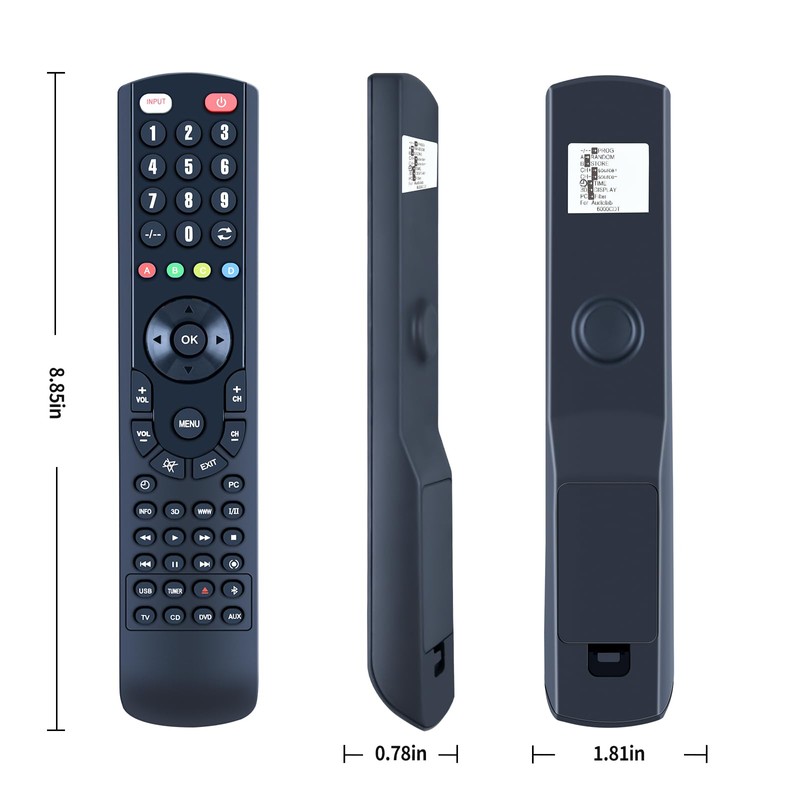 New Remote Control Replacement fit for Audiolab 6000CDT Dedicated CD