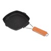 Frying Pan Outdoor Household Folding Beech Handle Energy Saving Non