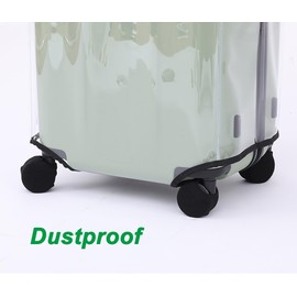 Luggage Suitcase Wheels Cover Socks,4pcs Luggage Dust Socks to Keep Floors Clean Luggage Wheels Cover for Most Wheels Luggage Sets