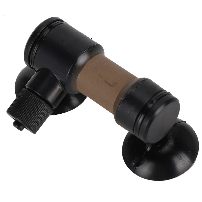 Plastic Black Aquarium Carbon Dioxide Refiner Precision Ceramic Tube Fish