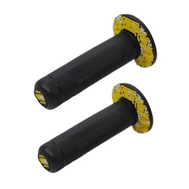 Motorcycle Handlebar Grips, Universal Rubber Motorcycle Grip 22mm 24mm, Moped Grips Anti Slip Rubber Grip for Scooters, Motorcycles, Pit Bikes