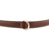 Brute Strength Leather Dog Collar Brown M 36-43 cm