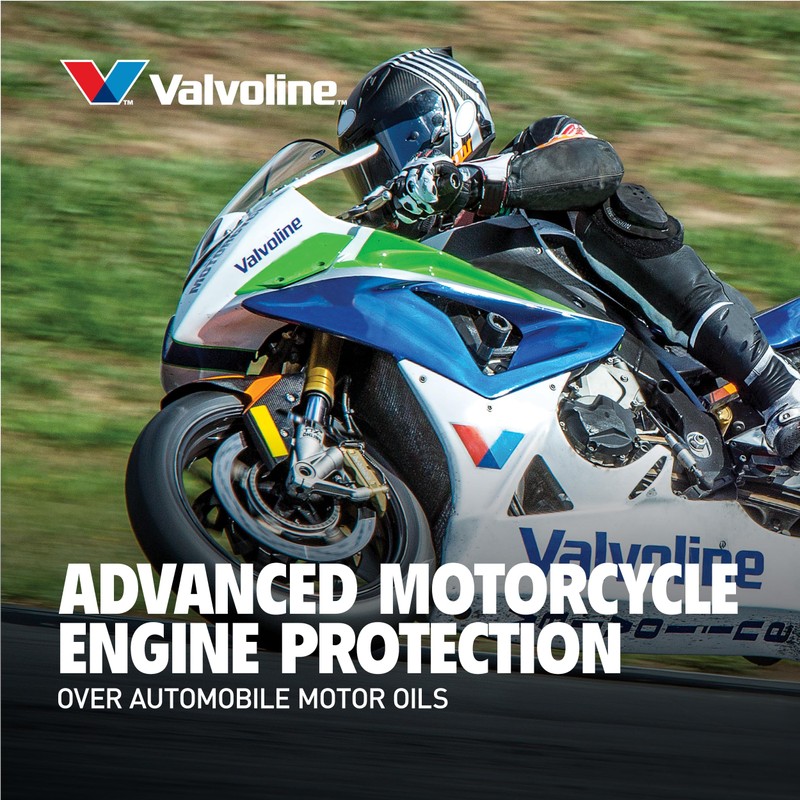 Valvoline 4-Stroke Motorcycle SAE 20W-50 Motor Oil 1 QT, Case