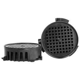 2 x Activated Carbon Filters for Liebherr Fridge 9096342 9881116, Fresh Air Filter for Miele 10806820, Diameter 45 mm Carbon Filter Round