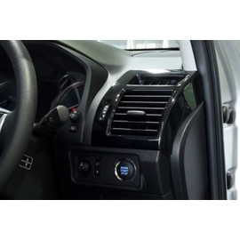 SecondStage T386BLK Toyota Land Cruiser Prado 150 Series Duct Panel, Piano Black