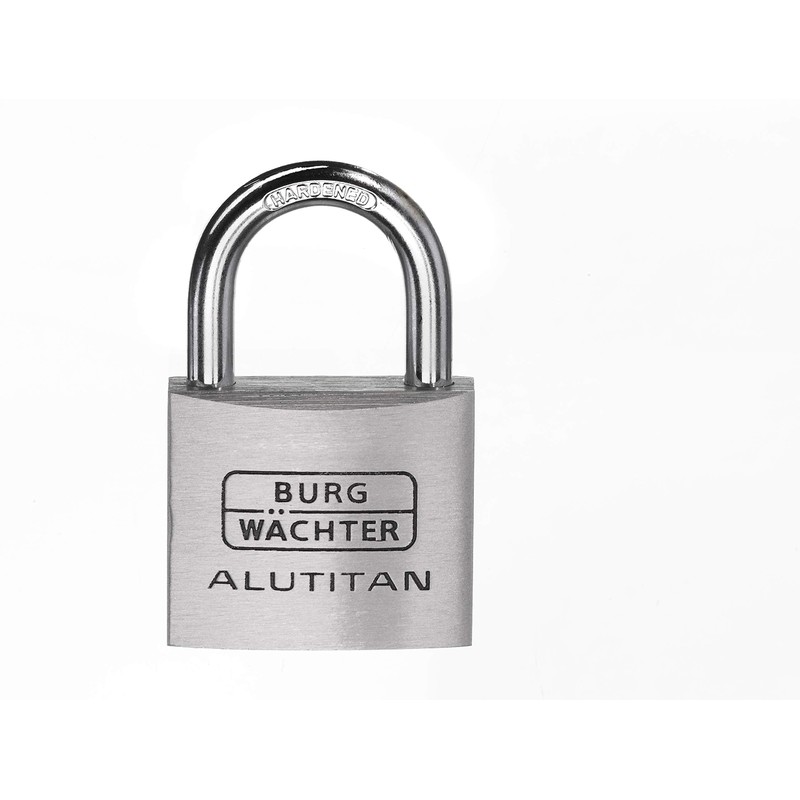 Burg-Wächter Alutitan Trio 770 40 SB Padlocks with Keys, Keyed
