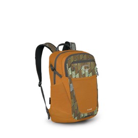 Osprey Flare Commuter Laptop Backpack, Kazuma Print/Toffee Orange