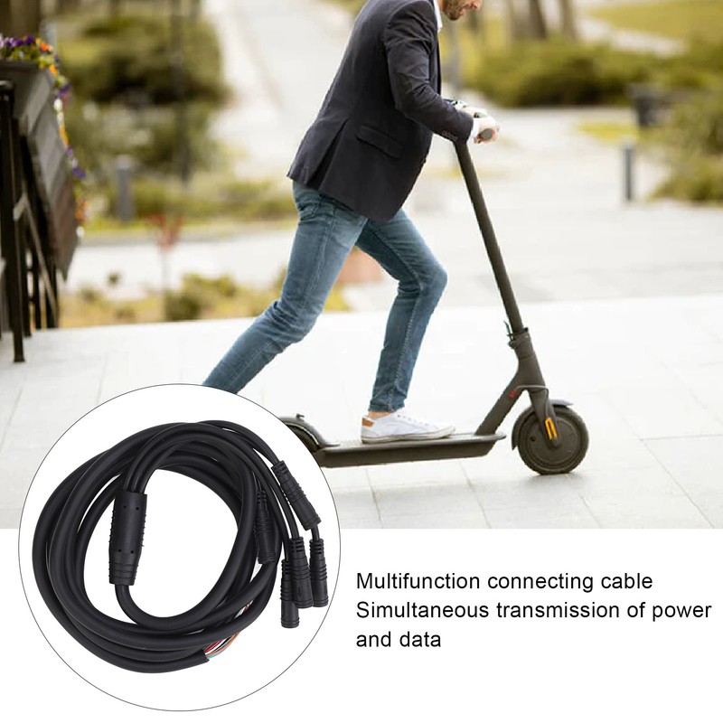 5 Plugs Scooter Dashboard Controller Data Cable 175cm Electric Scooter