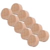 10Pcs Trombone Water Key Spit Valve Cork Pad Instrument Accessory