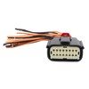 FZJDSD Headlight Connector Harness 16-Wire CU2Z14S411ADA Compatible with Ford Mustang
