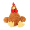 Apricot Lamb Toys Plush ginger rooster Stuffed Animal Soft Cuddly
