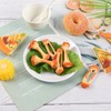 HUIANER 6pcs Artificial Chicken Leg Bone Fake Chicken Wing Bone