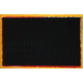 AMERICAN FLAG MOTORCYCLE VEST BIKER PATCH GOLD EDGES  Embroidered FASTEN