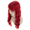 Dsimeig Long Wavy Red Wigs for Women Synthetic Halloween Cosplay