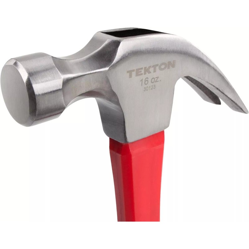 TEKTON 16 oz. Jacketed Fiberglass Claw Hammer | 30123