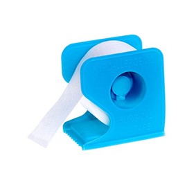 CURAD Paper Adhesive Tape with Dispenser 2" x 10 yds., Not Made from Natural Rubber Latex, Pack of 6