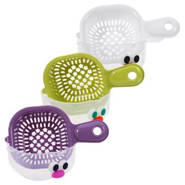 ABOOFAN 3Pcs Fruit Washing Bowl with Strainer Plastic Vegetable Washing Draining Basket Small Colander for Mini Berry Tomato Grape Washer