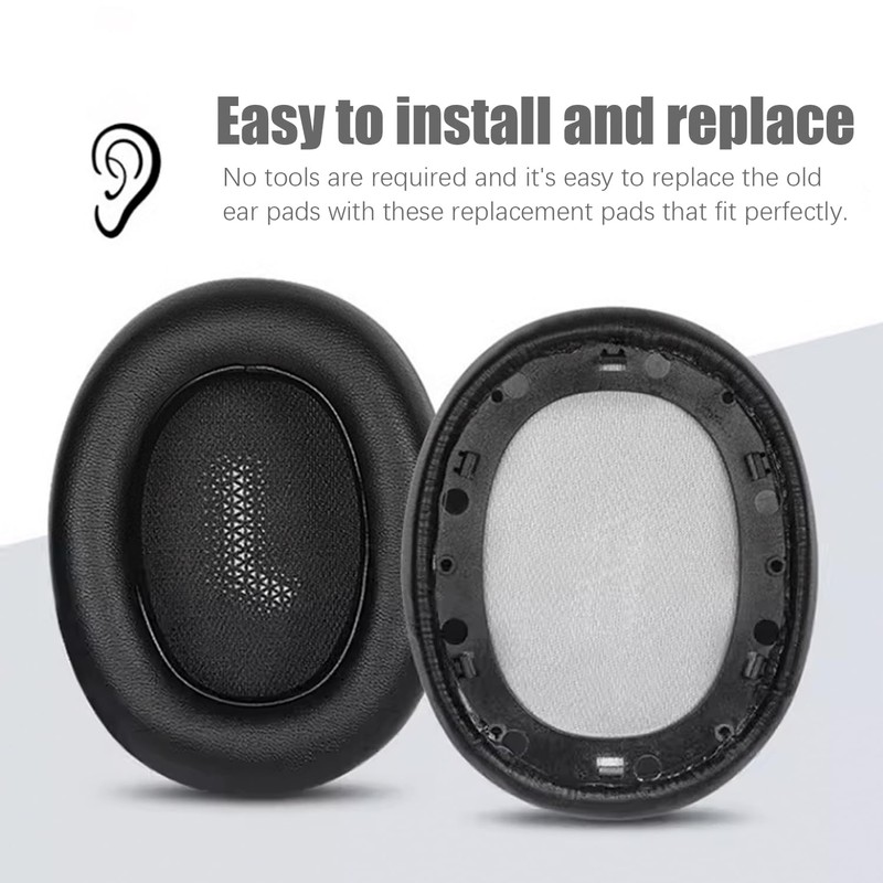 1 Pair Replacement Ear Pads for JBL Everest Elite 750NC