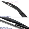 Rear Windshield Wiper Arm Blade Assembly Kit Compatible with 2005-2015