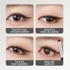 2 Colors Gel Eyeliner Waterproof - Long Lasting Eyebrow &
