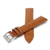 Bandini 20mm Womens Italian Leather Watch Band Strap - Tan