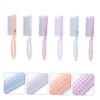 Vaguelly 6Pcs Manicure Cleaning Brush Durable Fingernail Dust Removal Tools