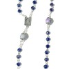 J.C. WALSH & SONS DARK BLUE RESIN ROSARY 36" BEADS