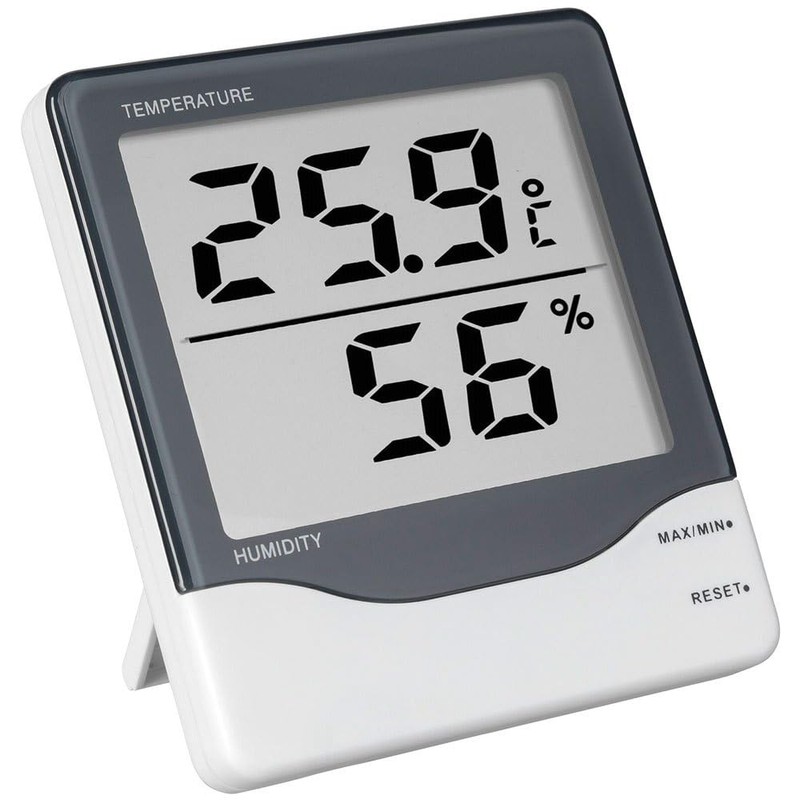 TFA Dostmann Digital Indoor Thermometer with Large Display, 30.5002, Measuring