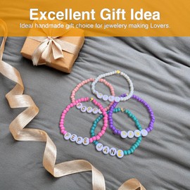 The Fab Frugal Bracelet Making Kit: Complete Set with Colorful Beads and Charms, Friendship Bracelet, Design Custom Bracelets, Jewelry, and Accessories