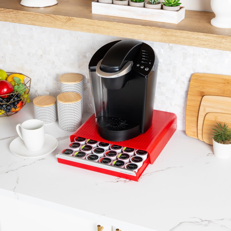 Mind Reader Single Serve Coffee Pod Drawer, 36 Pod Capacity,