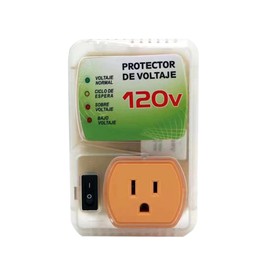 Emerand - Protector de voltaje electrónico para refrigerador (protector de sobretensión) para electrodomésticos, protección de voltaje y bajo voltaje, 120 V, 2400 W