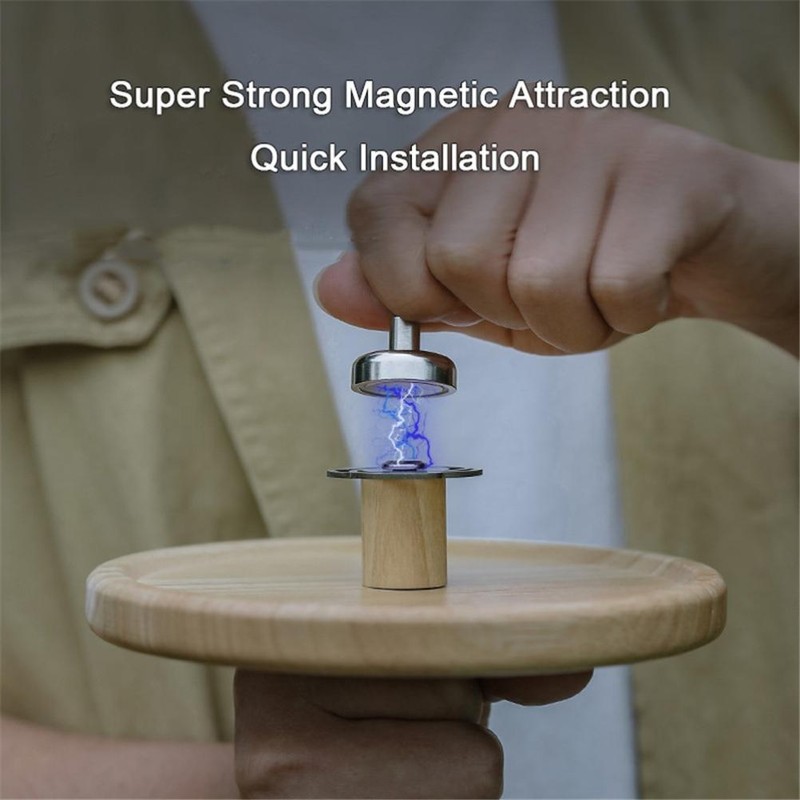 Portable Mosquito Coil Holder Multifunctional Magnetic Removable Oak Mosquito Coil