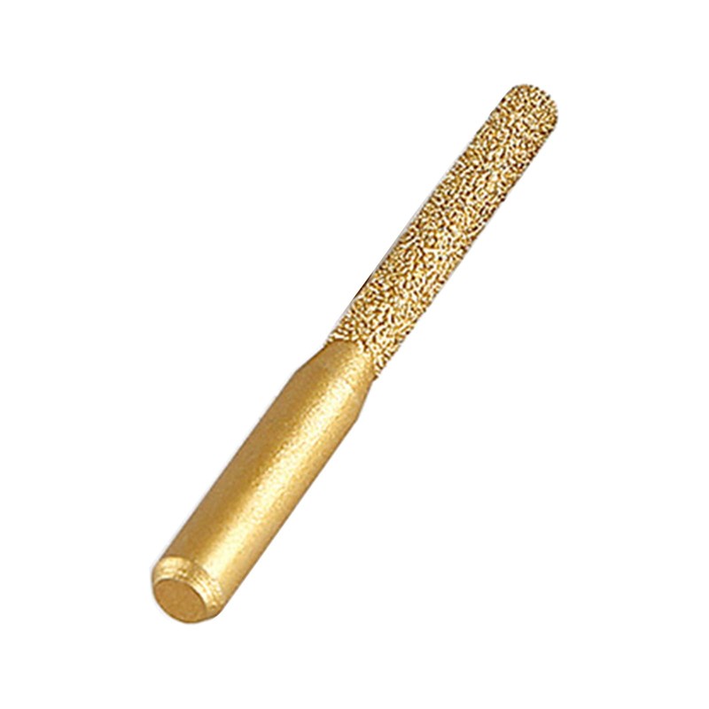 Guojiang 1/4 Shank Straight Brazed Diamond Profile Wheel Router Bit